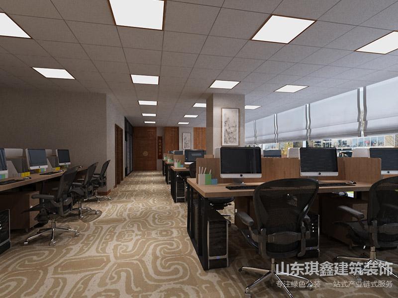 阳明财富办公室装修案例