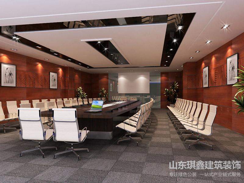 中联财富公司办公室装修案例
