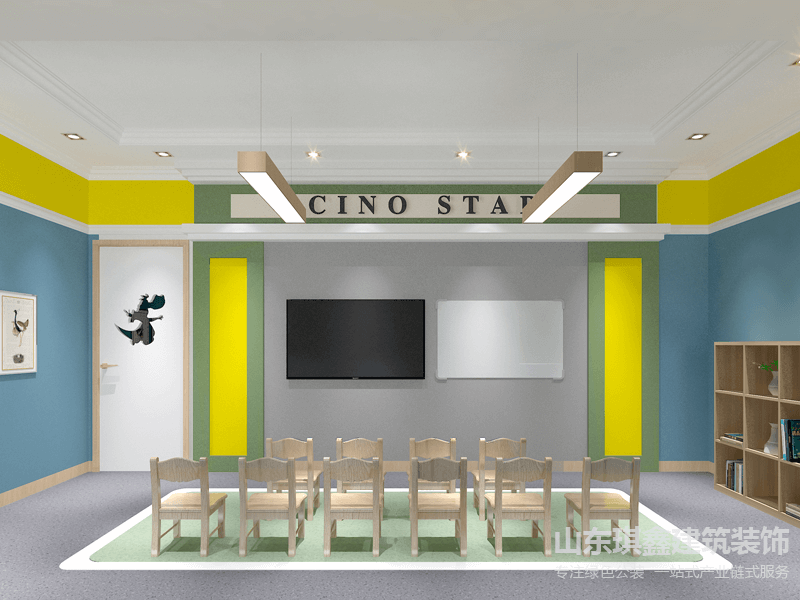 东城御景英语培训装修效果